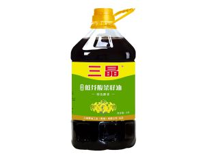 三晶特香菜籽油 5L